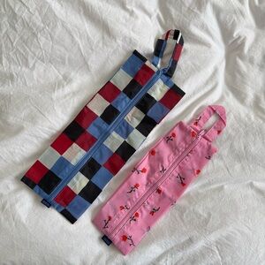 BAGGU Small & Medium Size 3D Zip Pouch - Painted Prairie